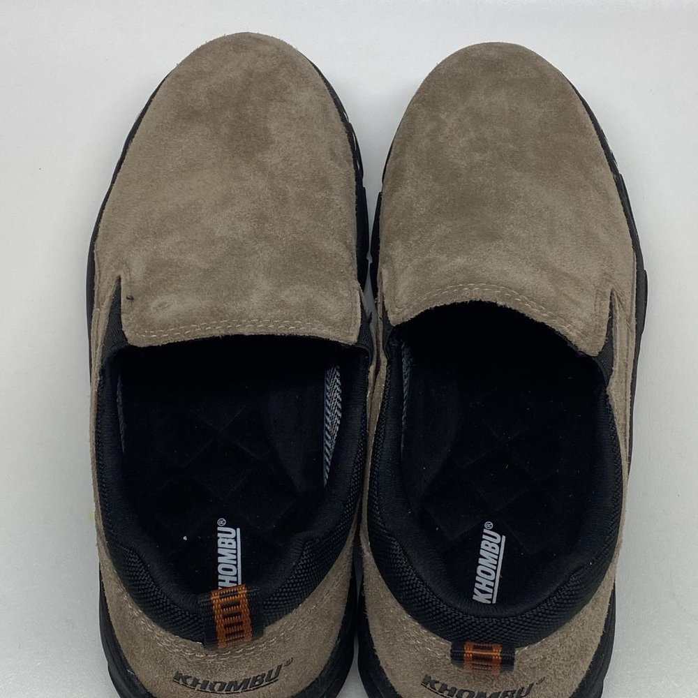 KHOMBU Men's Liam Slip-On Brown Various Sizes !. Condition is New without tags - Picture 4 of 6